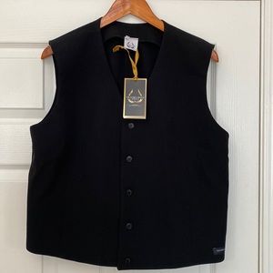 Men’s Black Vest. Slim Fit 50. From Dance Shopper